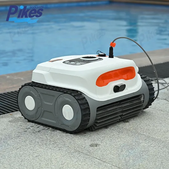Pikes Smart Navigation Nettoyage des parois de piscine creusées Nettoyage de la ligne de flottaison et du sol Robot aspirateur de piscine Nettoyeur de piscine